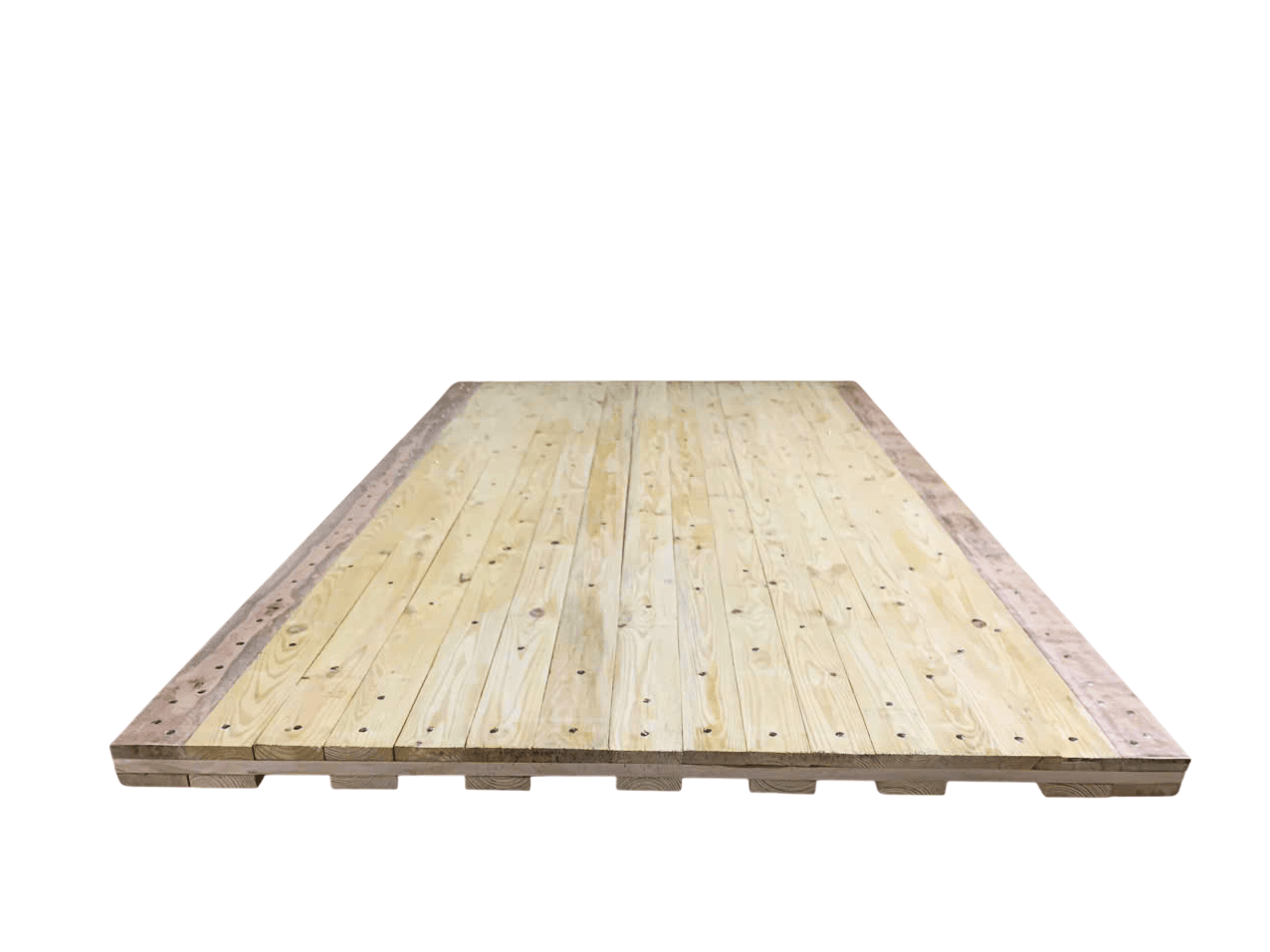 Wood Access Mat without Fingers - Southern Yellow Pine and Hardwood