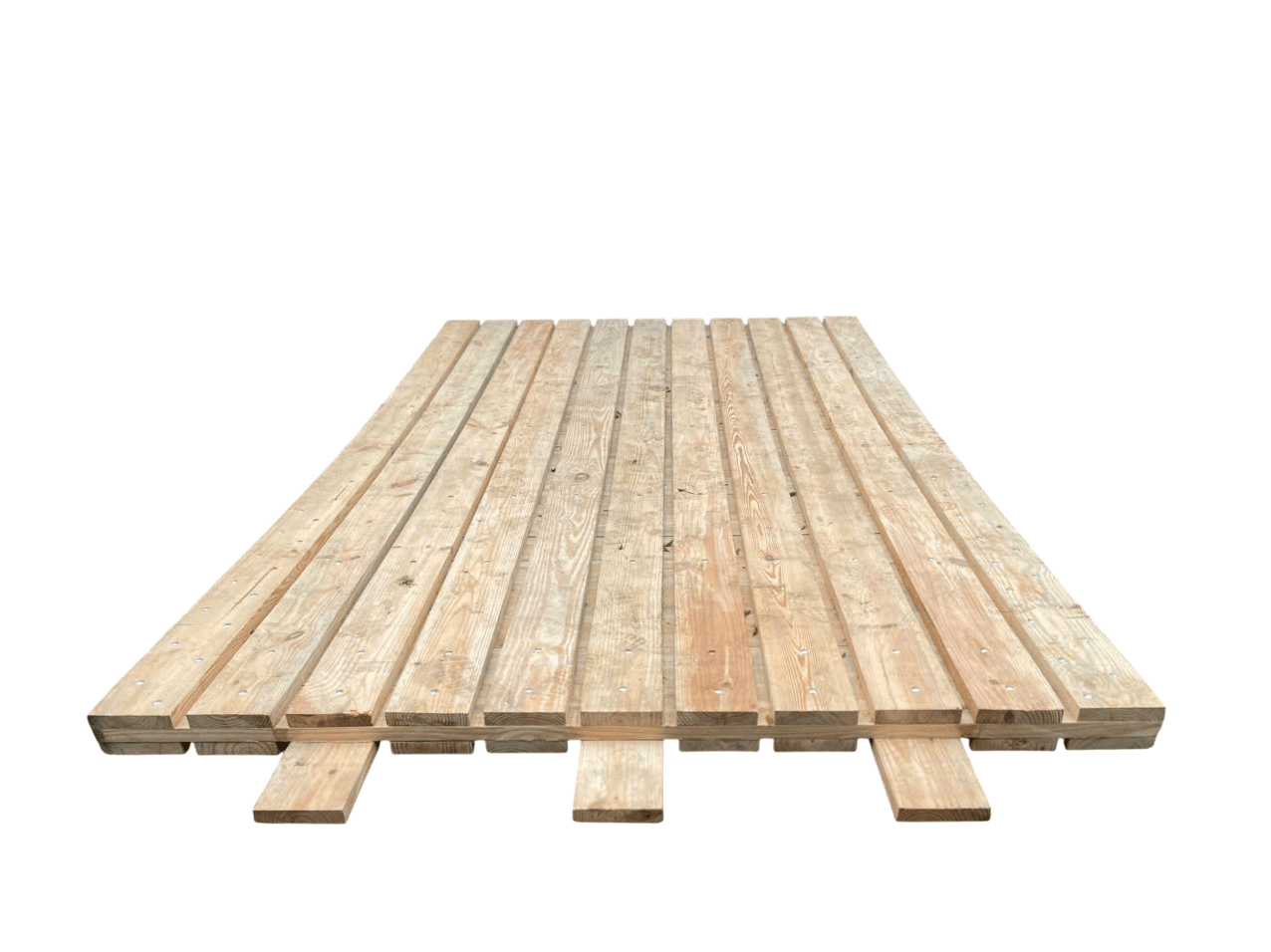 Project Mat with Fingers - Gapped Top & Bottom, Solid Center