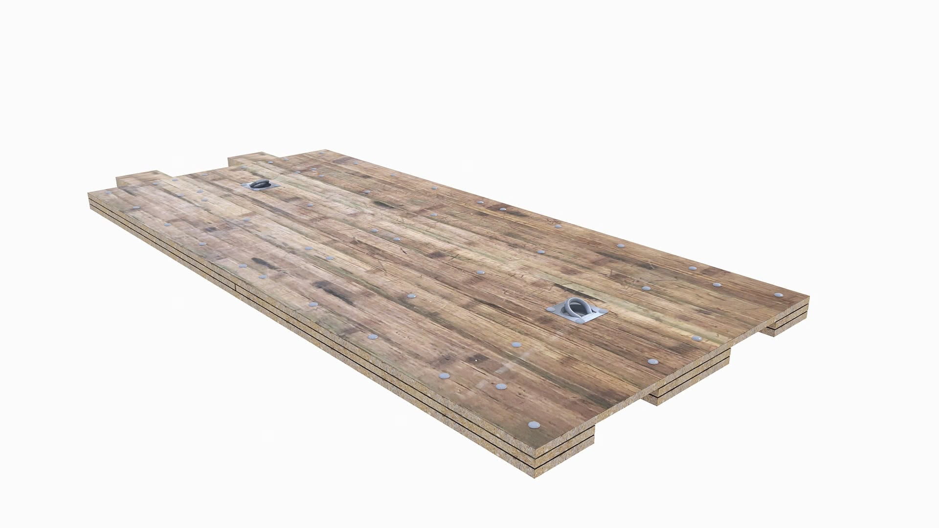 Mini Bamboo Mat with Lifting Hooks
