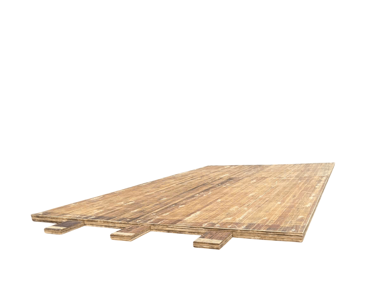 Two Layer Hybrid Access Mat with Fingers