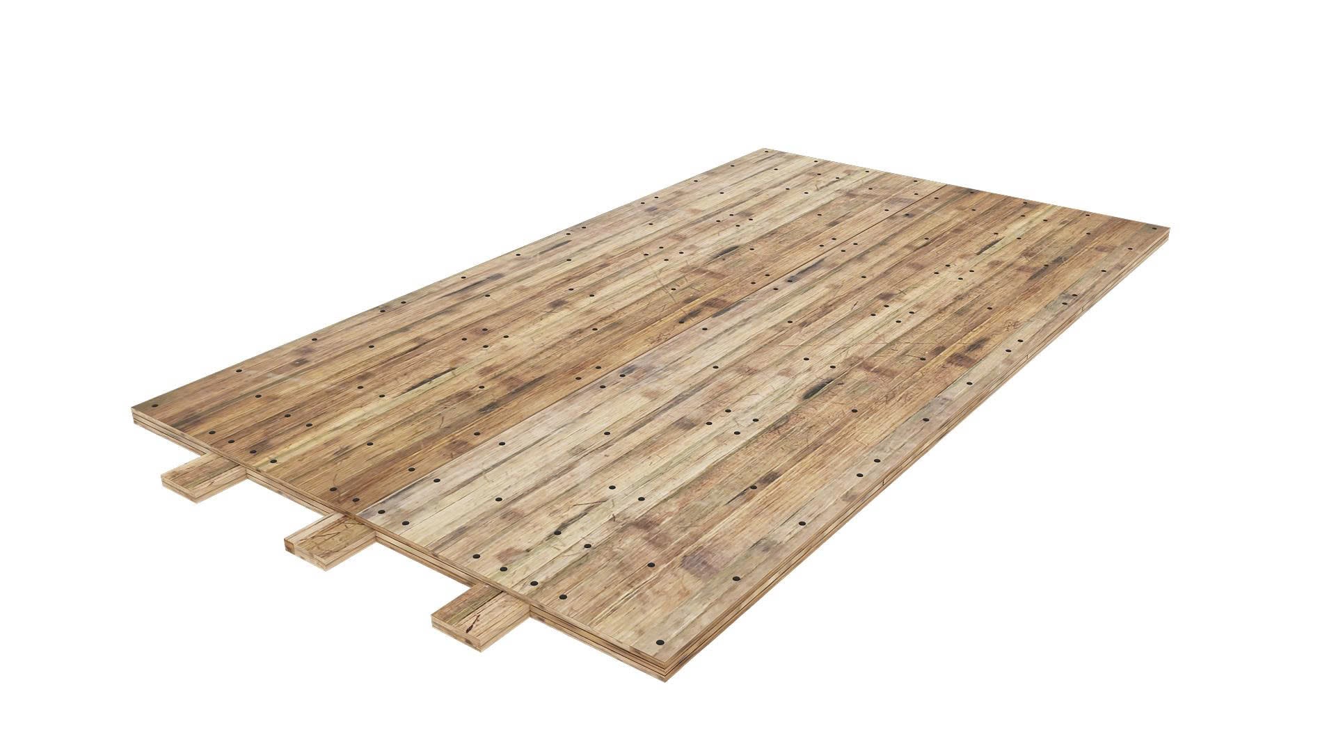 Two Layer Hybrid Access Mat with Fingers