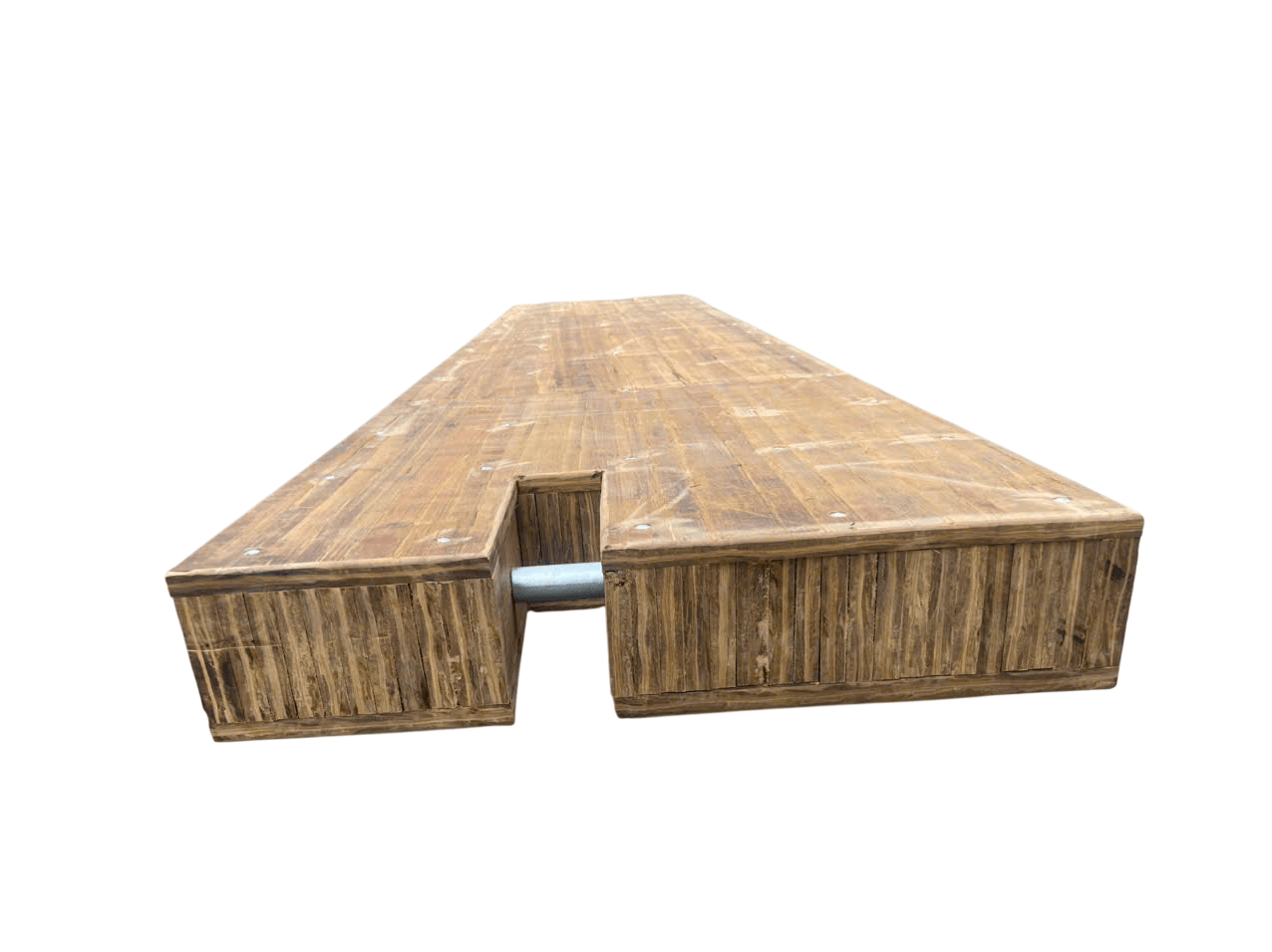 Bamboo Crane Mat - Mixed Vertical & Horizontal Layers