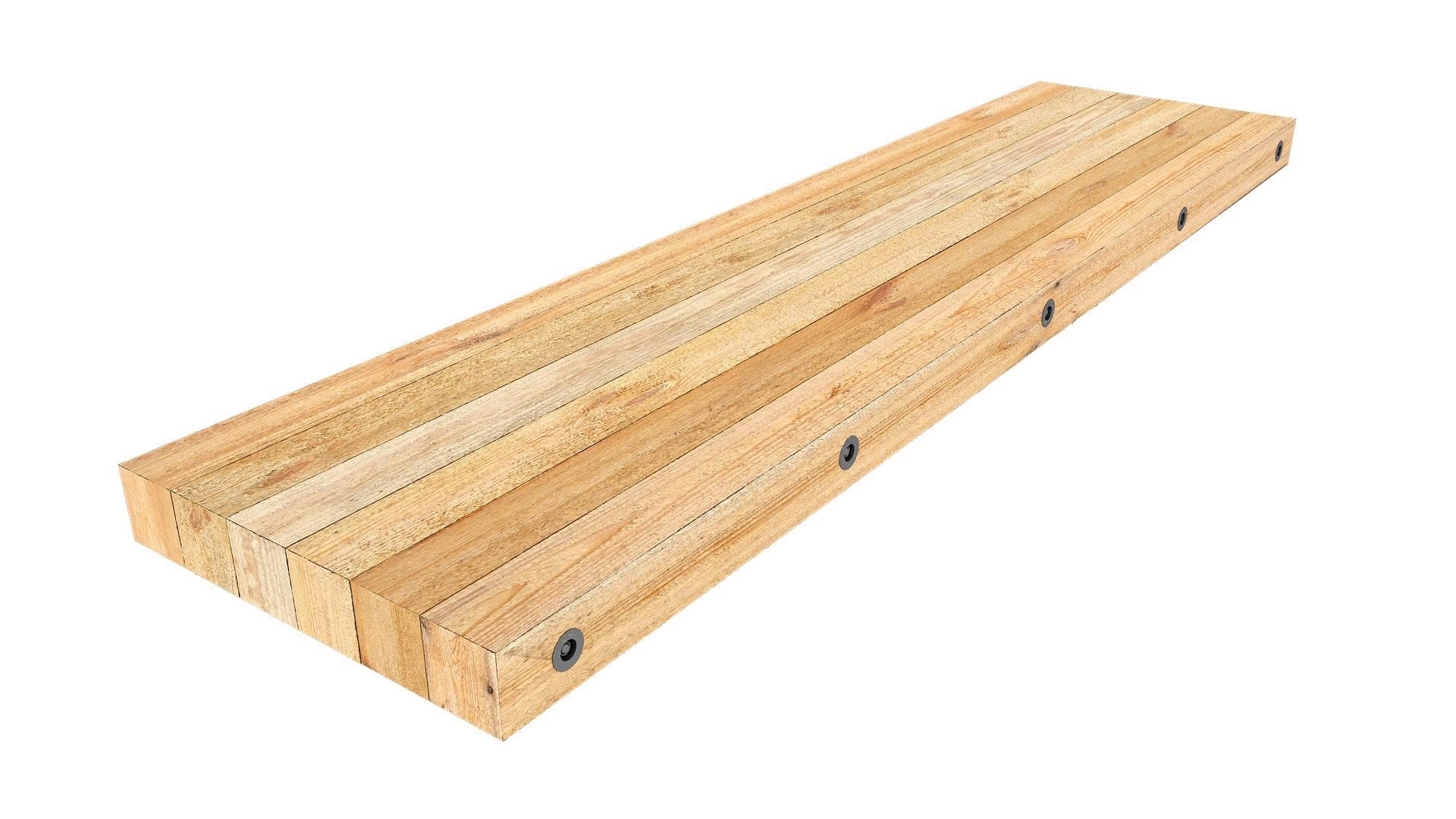 Wood Crane Mat